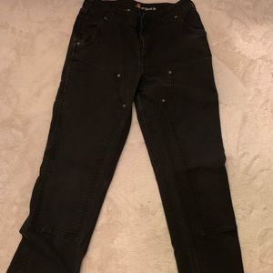 Carhartt black pants! Good condition!